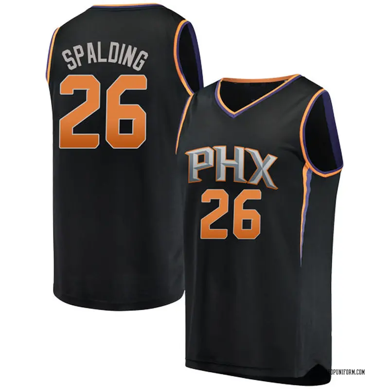 Fanatics Branded Phoenix Suns Swingman Black Ray Spalding Fast Break ...