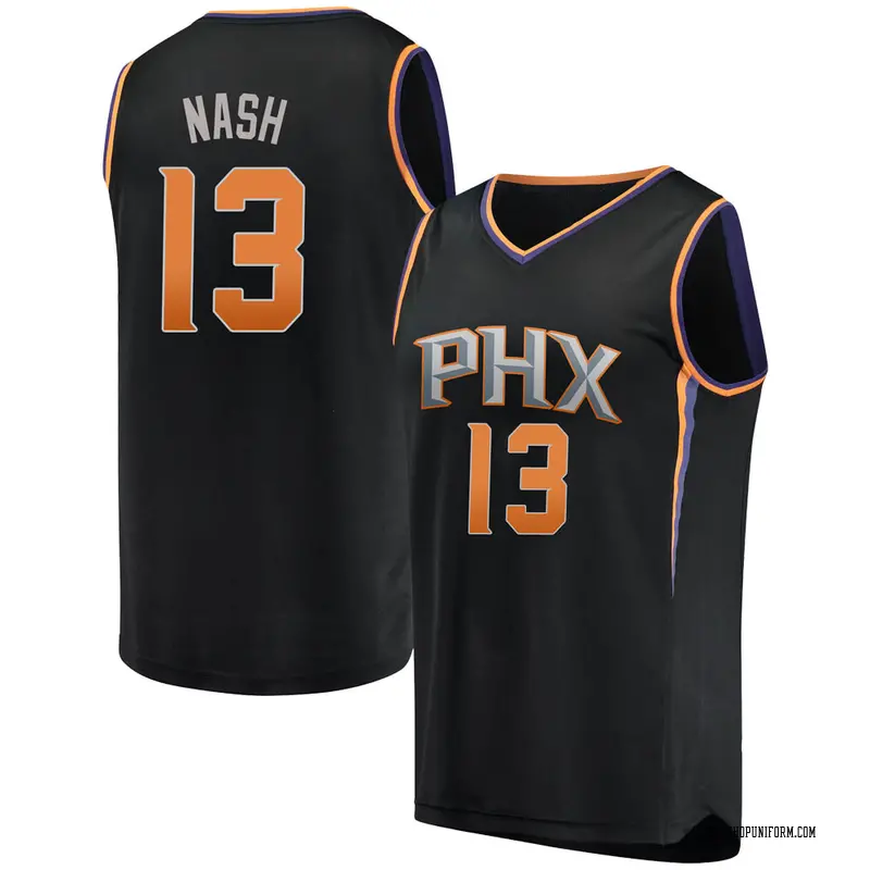 Fanatics Branded Phoenix Suns Swingman Black Steve Nash ...