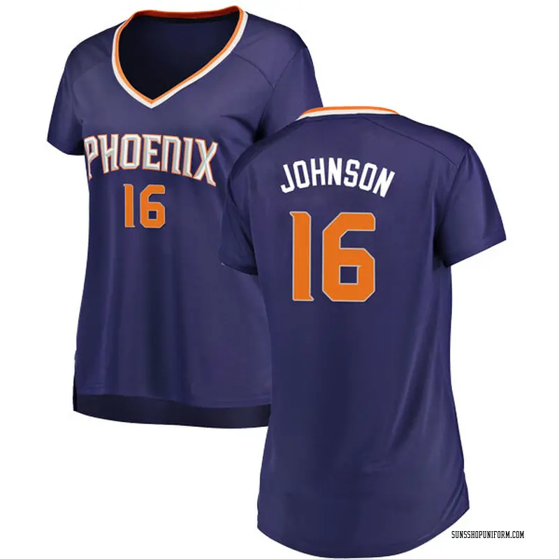 Fanatics Branded Phoenix Suns Swingman Purple Tyler Johnson Fast Break Jersey - Icon Edition ...