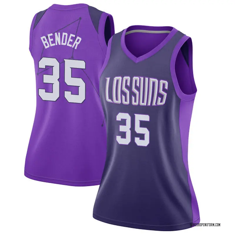 Nike Phoenix Suns Swingman Purple Dragan Bender Jersey - City Edition ...