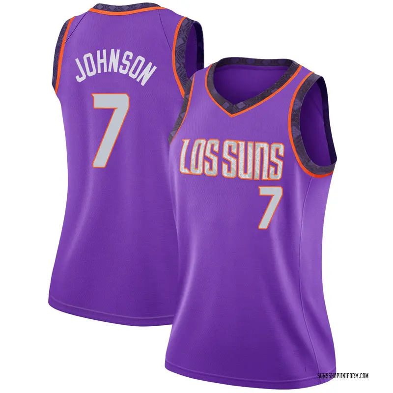 Nike Phoenix Suns Swingman Purple Kevin Johnson 2018/19 Jersey - City Edition - Women's