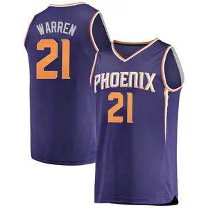Phoenix Suns Game Warm Up Shirt Jersey TJ Warren JR Size XL Adidas Black